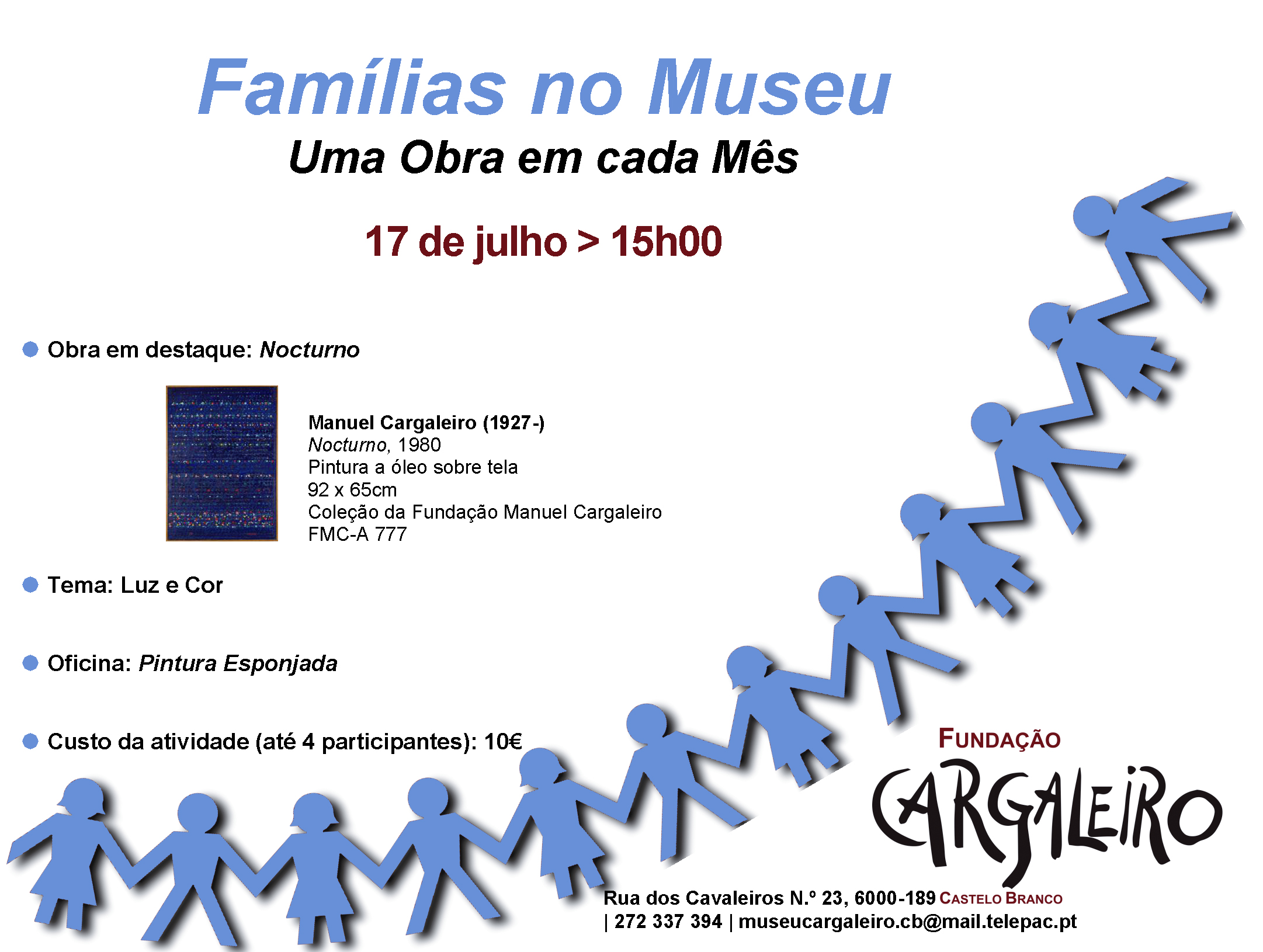 Imagem Evento - Famíliasmuseu Julho