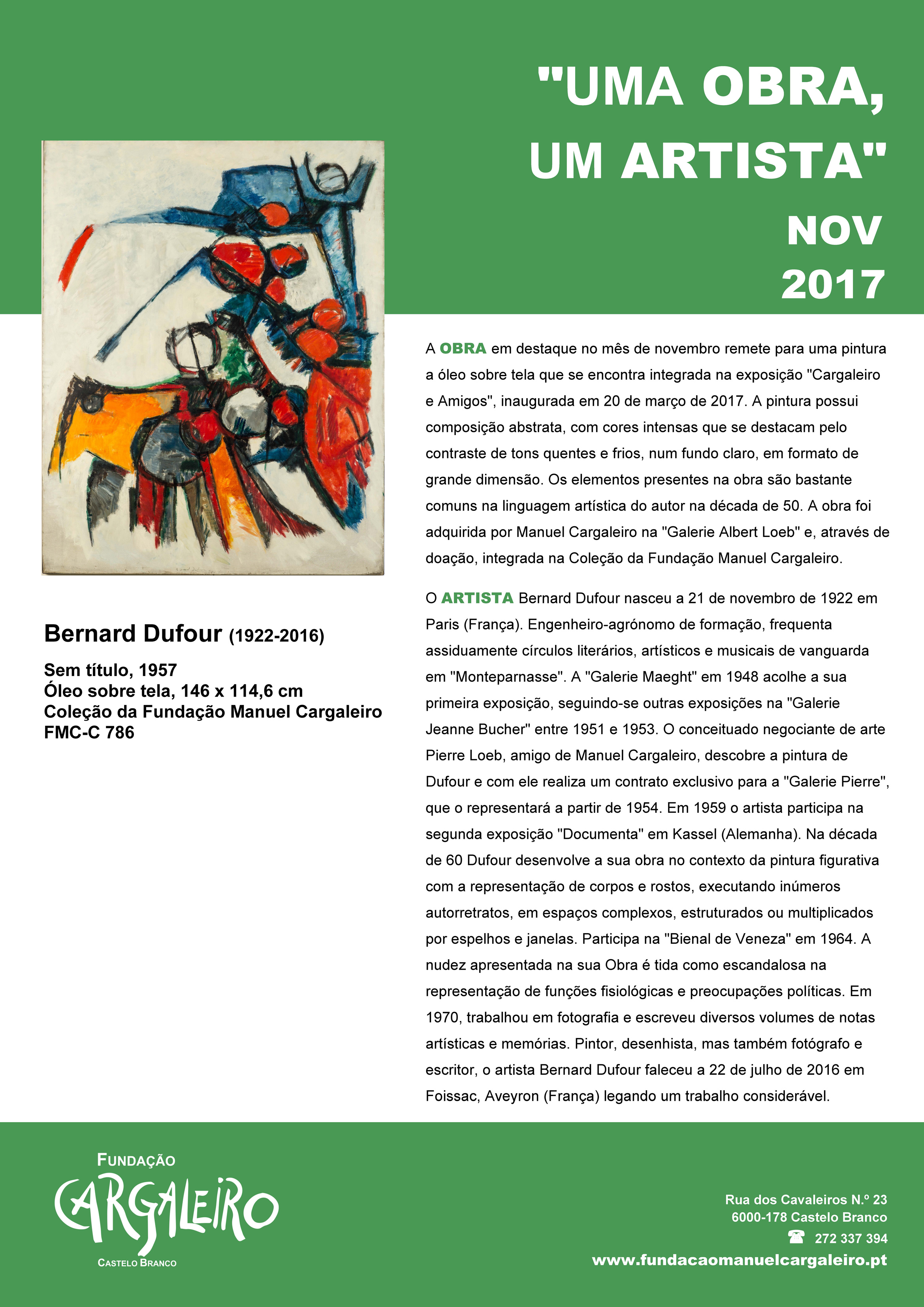 Imagem Evento - Umaobraumartista NOV 2017